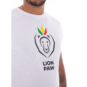 Pánske tričko biele LION PAW