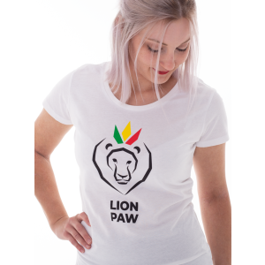Dámske tričko biele LION PAW