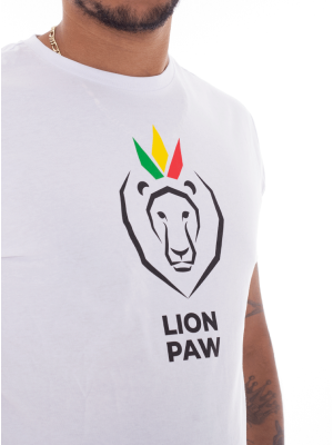 Pánske tričko biele LION PAW